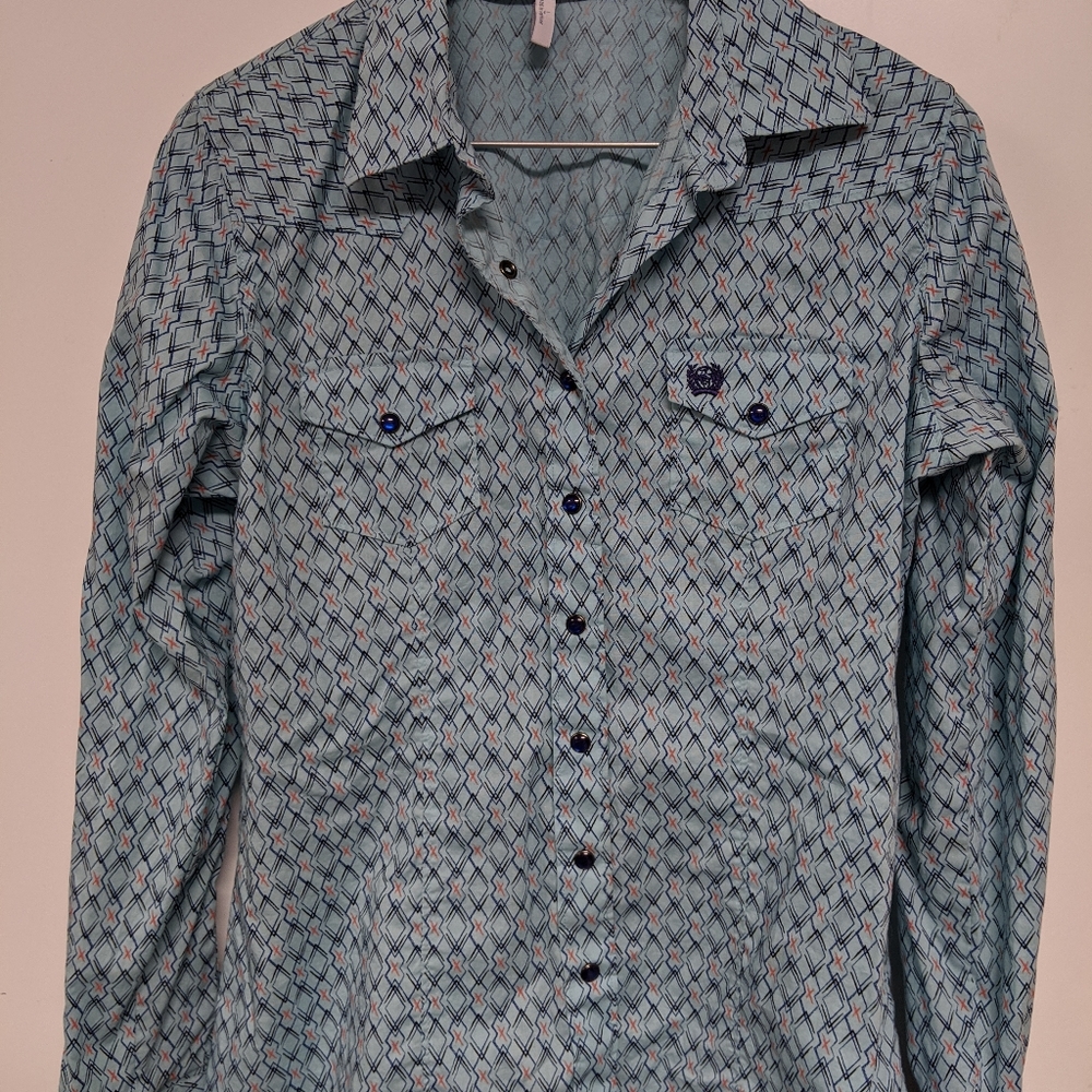 Cinch Long Sleeve Button Up